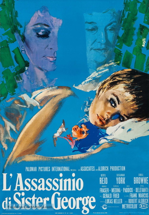 The Killing of Sister George - Italian Movie Poster