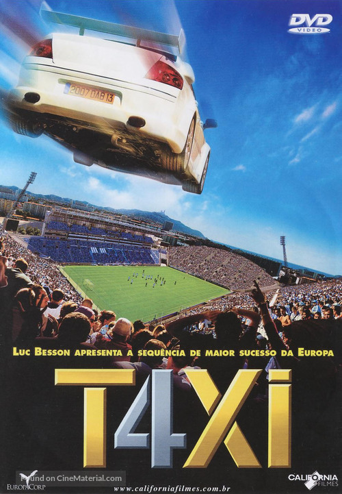 Taxi 4 - Brazilian Movie Cover