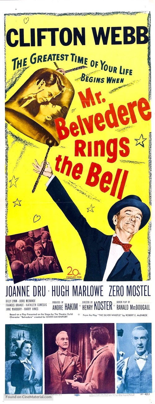 Mr. Belvedere Rings the Bell - Movie Poster