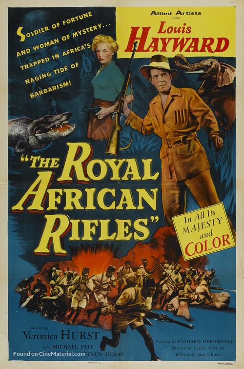 The Royal African Rifles - Movie Poster