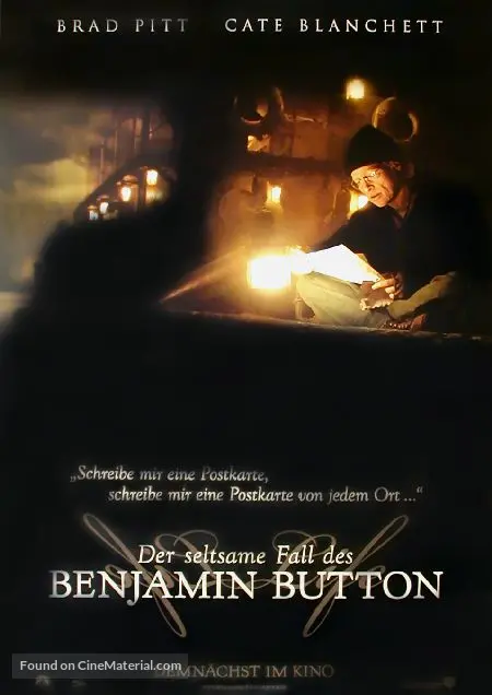 The Curious Case of Benjamin Button - German Movie Poster