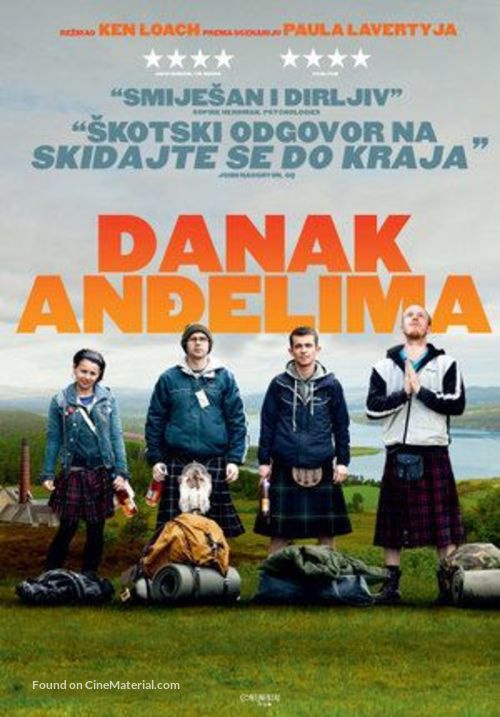 The Angels&#039; Share - Croatian DVD movie cover