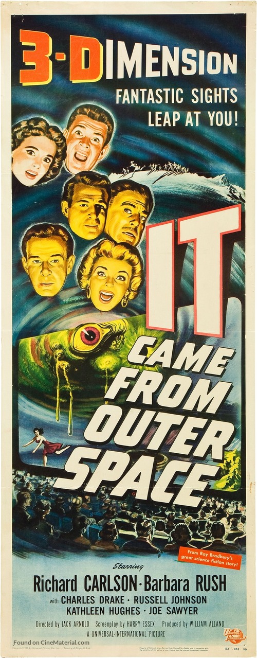 It Came from Outer Space - Theatrical movie poster