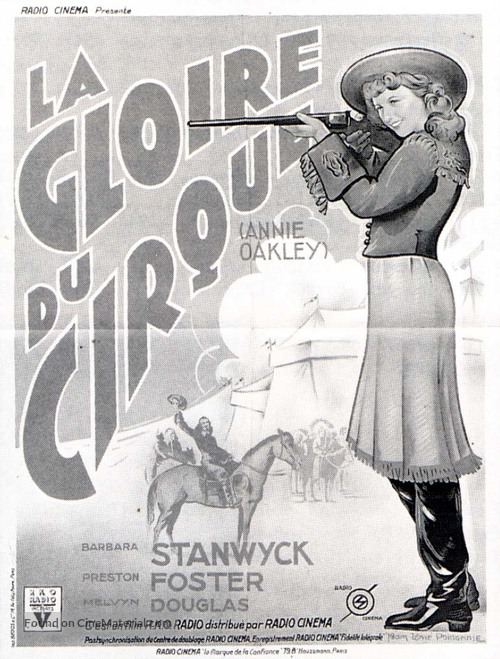 Annie Oakley - French Movie Poster
