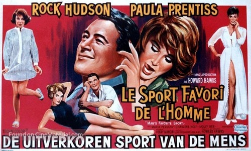 Man&#039;s Favorite Sport? - Belgian Movie Poster