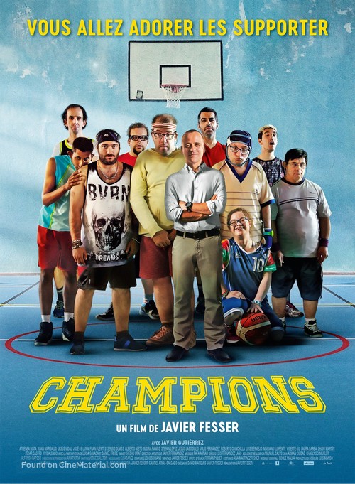 Campeones - French Movie Poster
