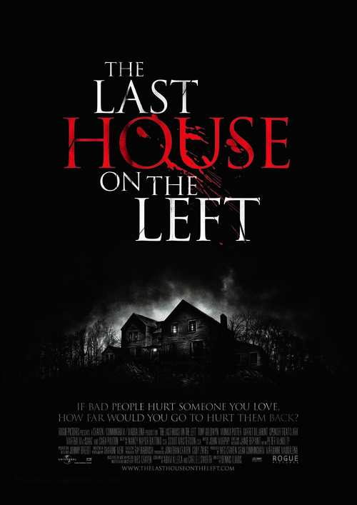 The Last House on the Left - British Movie Poster