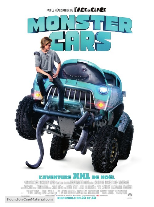 Monster Trucks - French Movie Poster