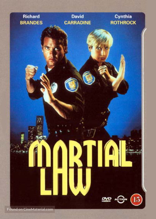 Martial Law - Danish DVD movie cover