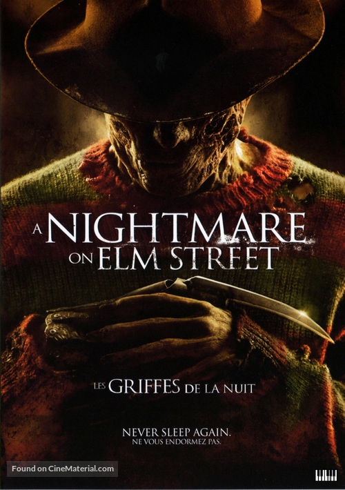 A Nightmare on Elm Street - Canadian DVD movie cover