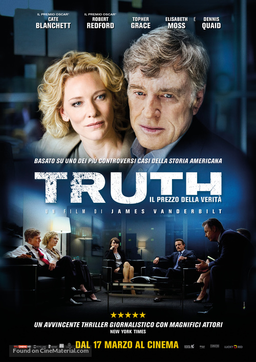 Truth - Italian Movie Poster