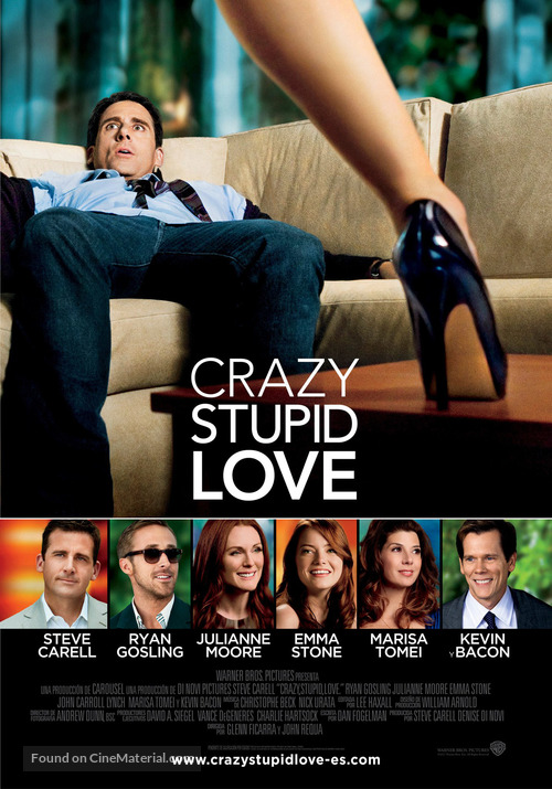 Crazy, Stupid, Love. - Spanish Movie Poster