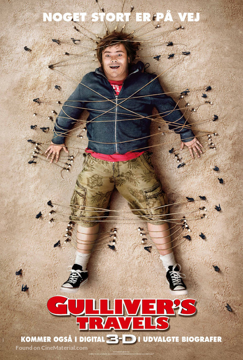 Gulliver&#039;s Travels - Danish Movie Poster