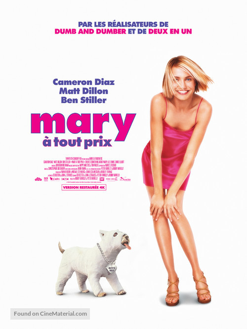 There&#039;s Something About Mary - French Re-release movie poster