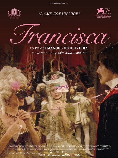Francisca - French Re-release movie poster