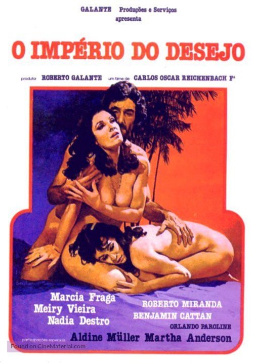 O Imp&eacute;rio do Desejo - Brazilian Movie Poster