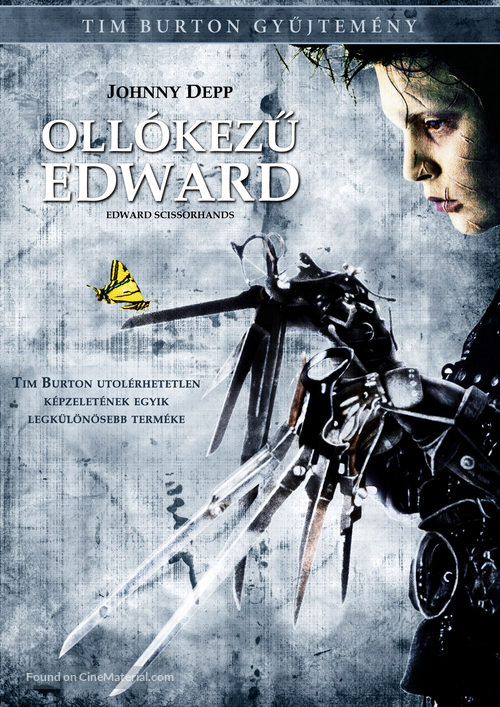 Edward Scissorhands - Hungarian DVD movie cover