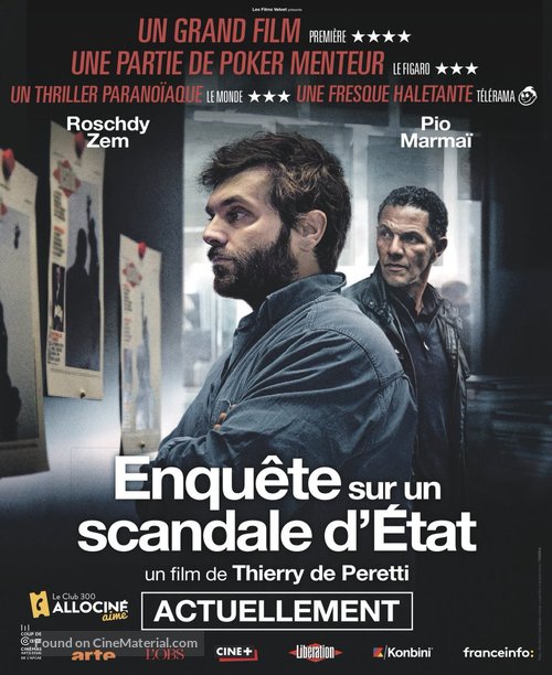 Enqu&ecirc;te sur un scandale d&#039;&Eacute;tat - French poster