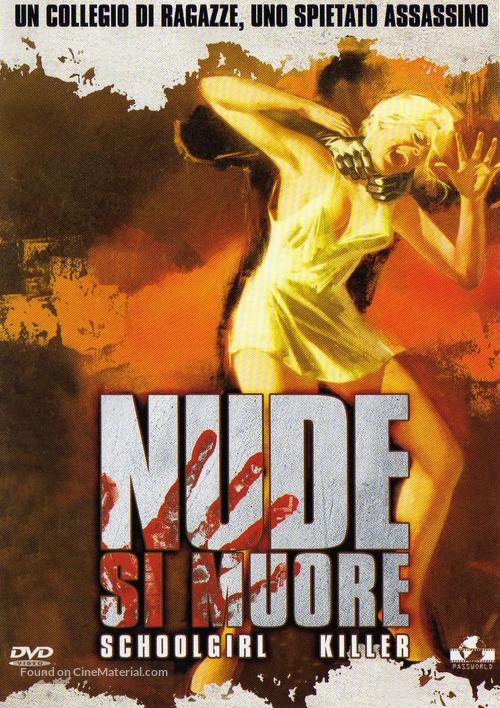 Nude... si muore - Italian DVD movie cover