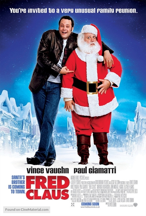 Fred Claus - British Movie Poster