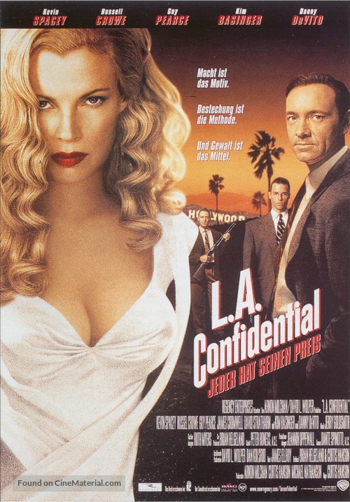 L.A. Confidential - German Movie Poster