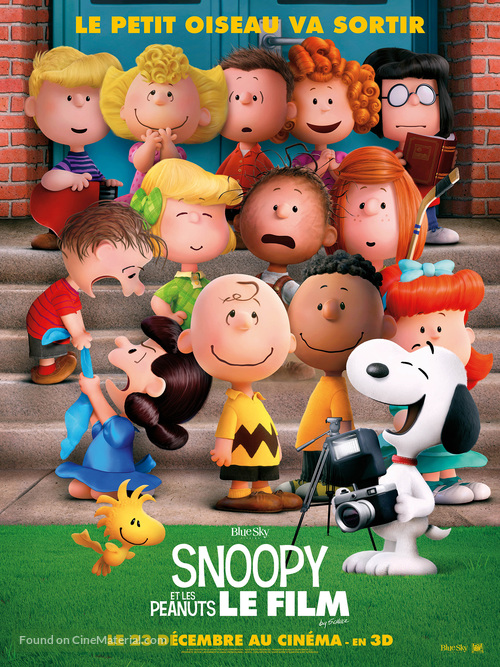 The Peanuts Movie - French Movie Poster