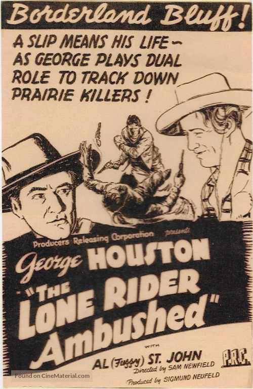 The Lone Rider Ambushed - Movie Poster