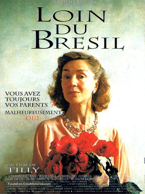 Loin du Br&eacute;sil - French Movie Poster