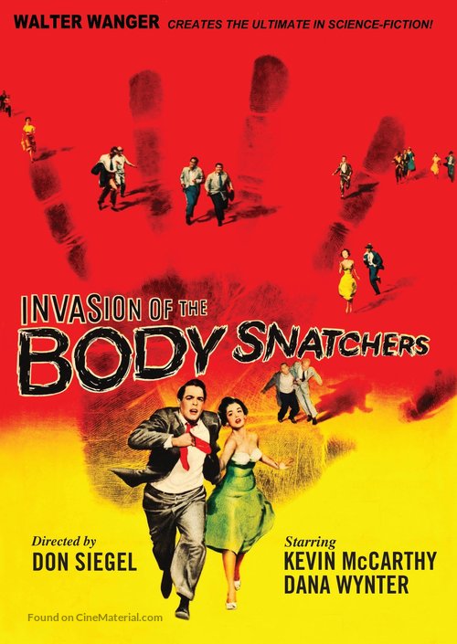 Invasion of the Body Snatchers - DVD movie cover