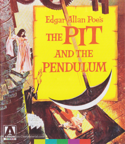 Pit and the Pendulum - British Movie Cover