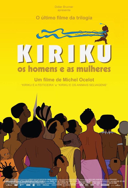 Kirikou et les hommes et les femmes - Brazilian Movie Poster