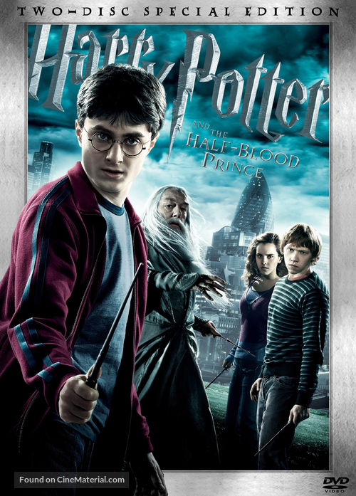 Harry Potter and the Half-Blood Prince - DVD movie cover