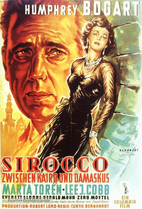 Sirocco - German Movie Poster