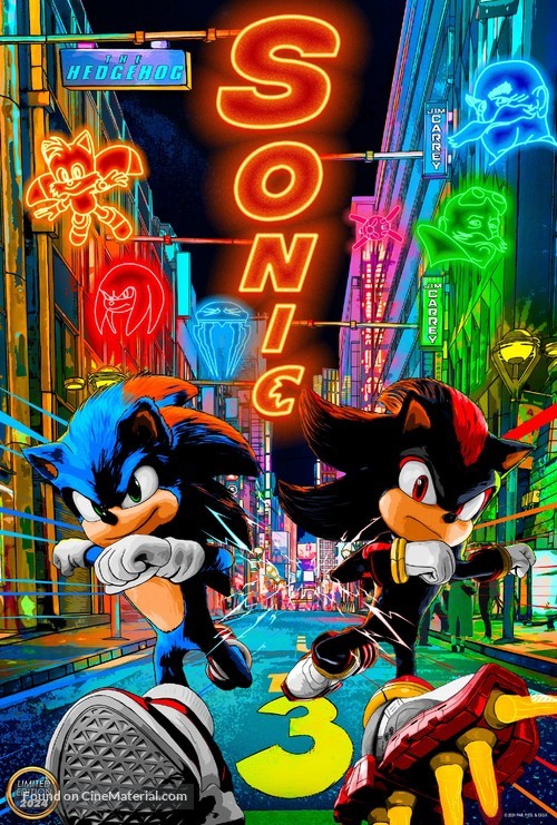 Sonic the Hedgehog 3 - Movie Poster