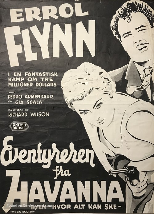 The Big Boodle - Danish Movie Poster