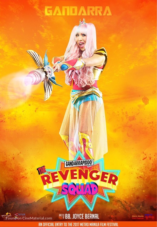 Gandarrappido!: The Revenger Squad - Philippine Movie Poster