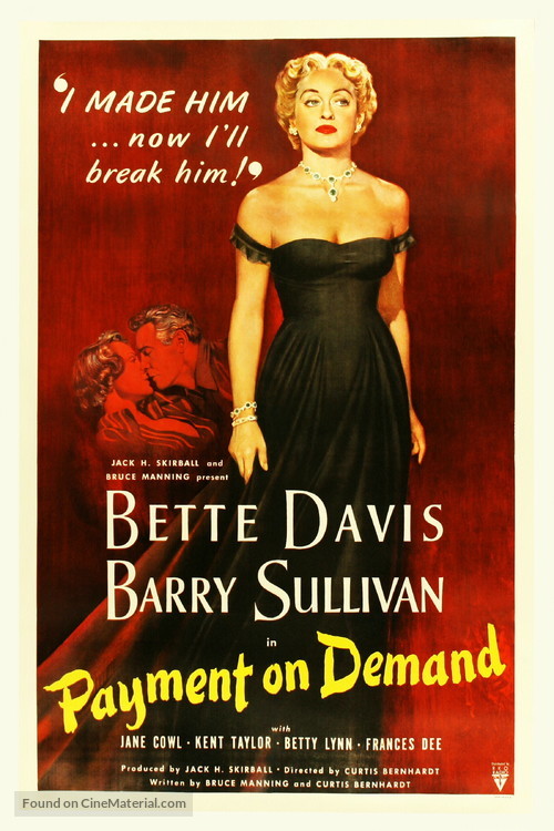 Payment on Demand - Movie Poster