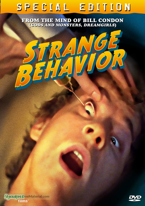 Strange Behavior - DVD movie cover