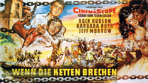 Captain Lightfoot - German Movie Poster