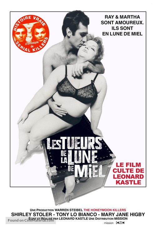 The Honeymoon Killers - French Re-release movie poster