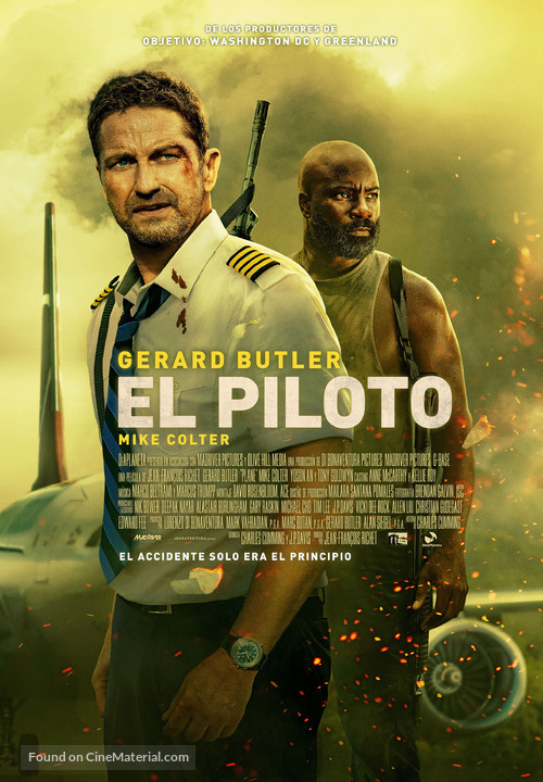 Plane - Spanish Movie Poster