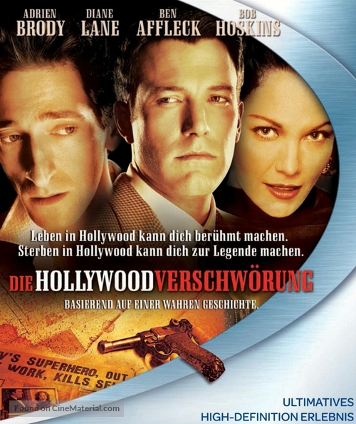 Hollywoodland - German Blu-Ray movie cover