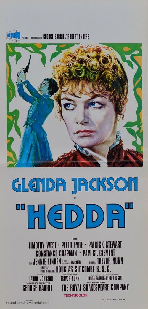 Hedda - Italian Movie Poster