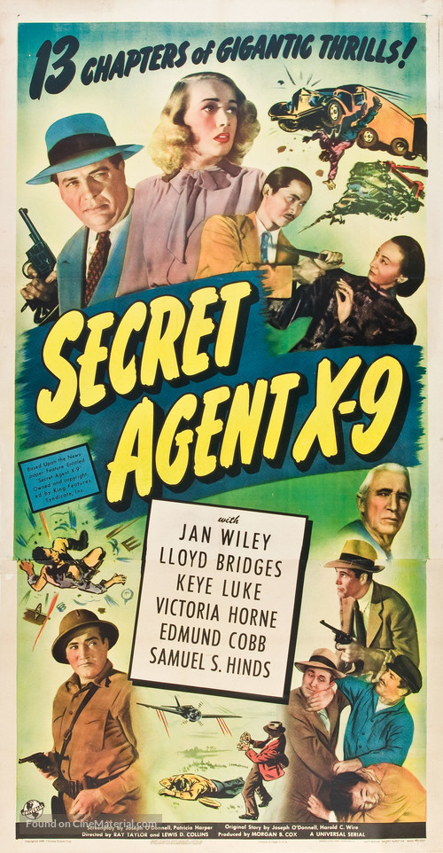 Secret Agent X-9 - Movie Poster