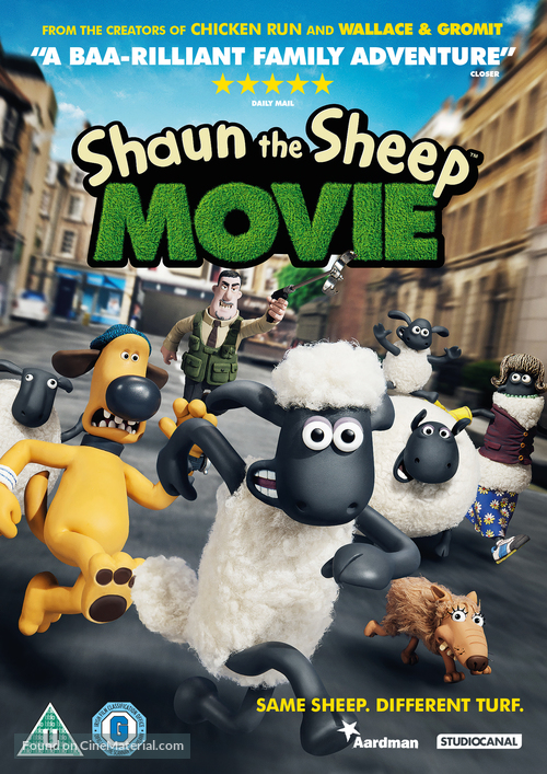 Shaun the Sheep - British DVD movie cover