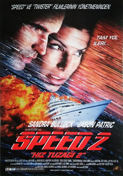 Speed 2: Cruise Control - Turkish Movie Poster