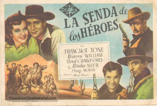 Trail of the Vigilantes - Spanish Movie Poster