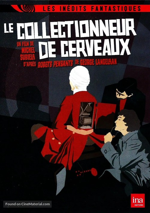 Le collectionneur des cerveaux - French DVD movie cover