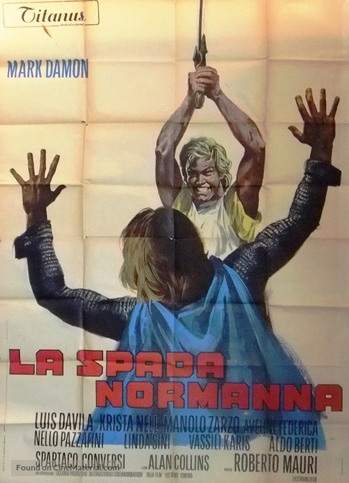 La spada normanna - Italian Movie Poster