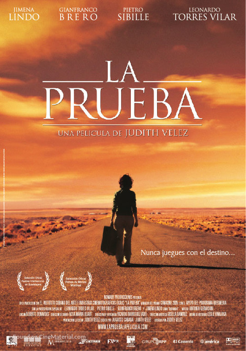 Prueba, La - Peruvian poster